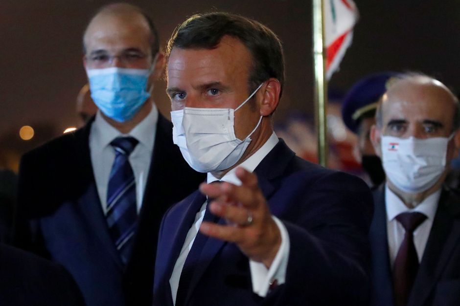 Emmanuel Macron est arrivé au Liban