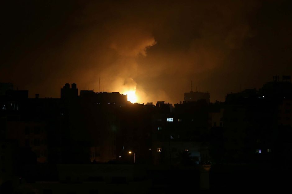 Nuit de violences et menaces dans la bande de Gaza