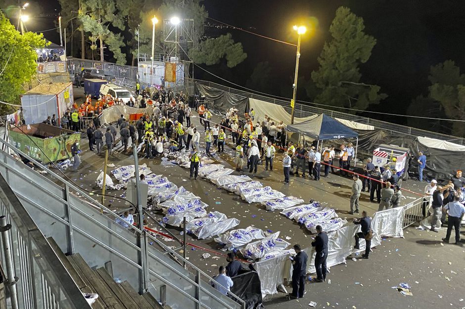 Une bousculade tragique en Israël fait une quarantaine de morts
