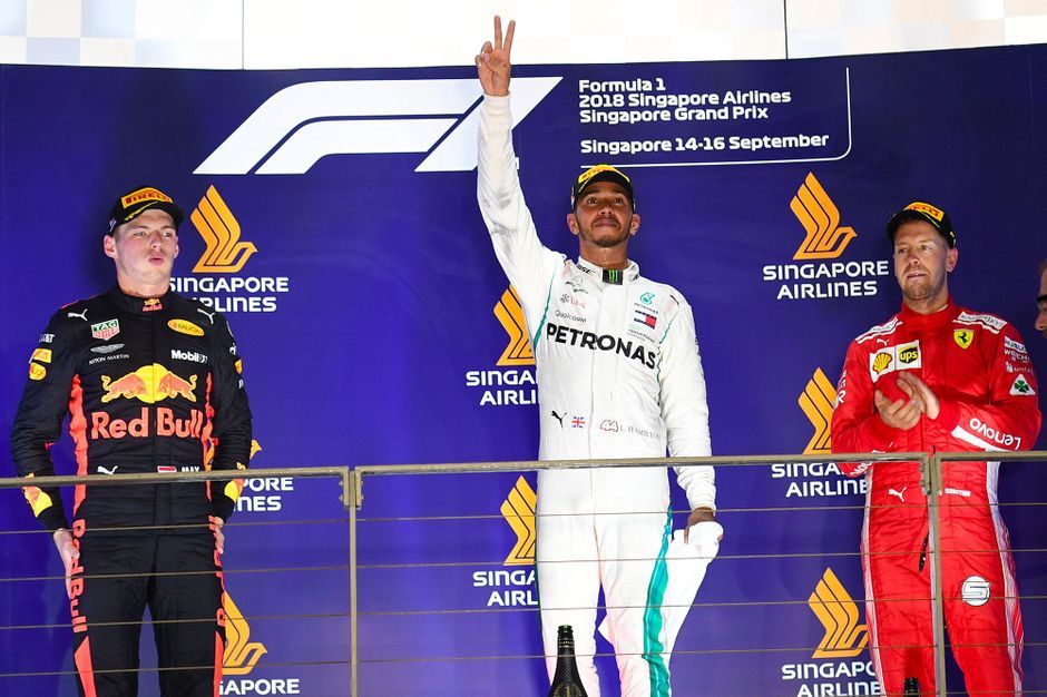 Lewis Hamilton remporte le Grand Prix de Singapour