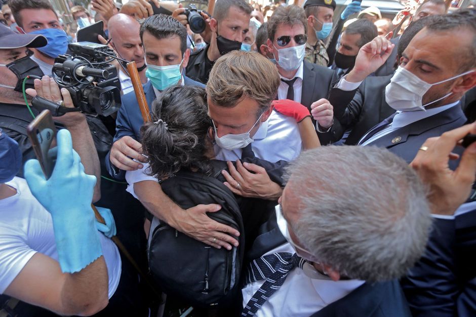 Emmanuel Macron au chevet du Liban