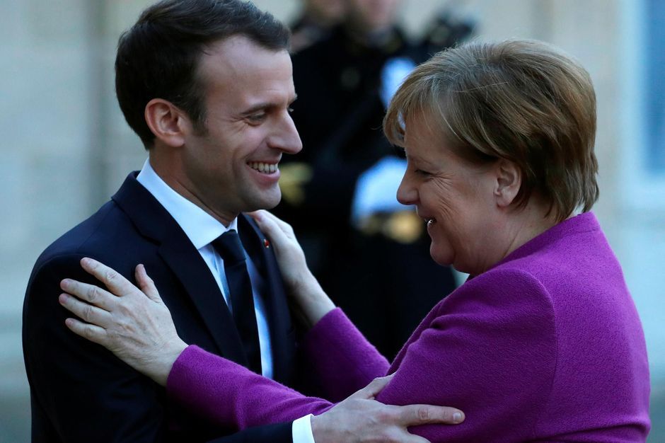 Emmanuel Macron et Angela Merkel mettent le cap sur la ...