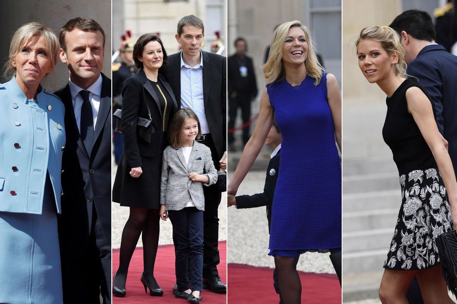 Emmanuel Macron, un nouveau président entouré de sa famille