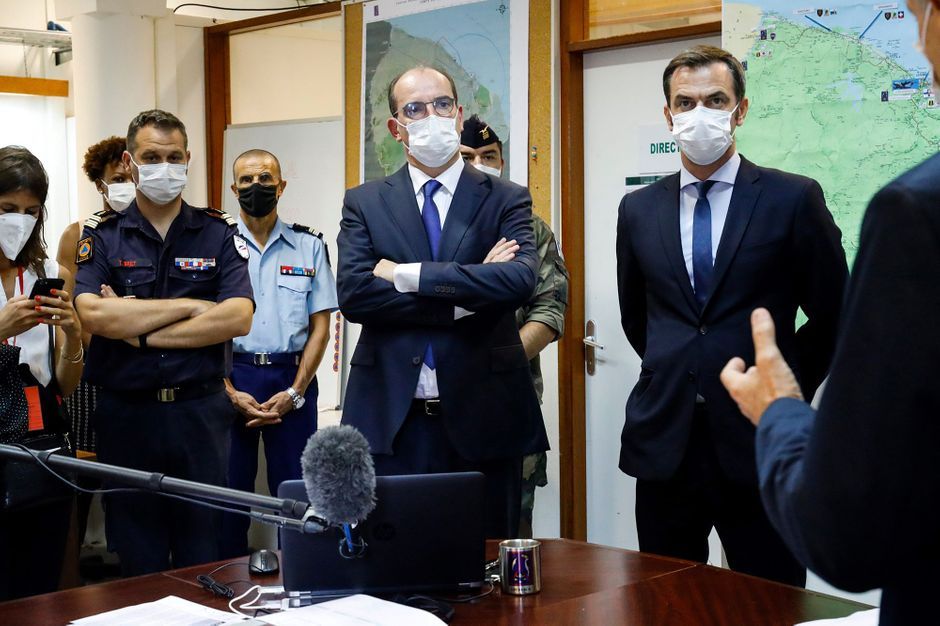 Jean Castex et Olivier Véran en Guyane face à l'épidémie ...