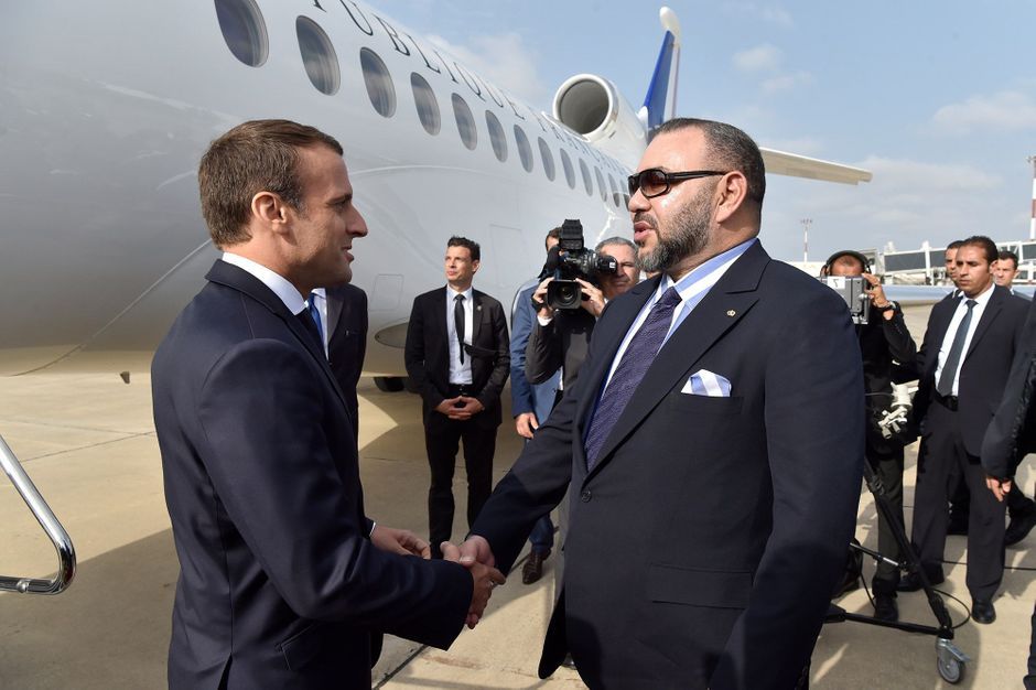 Maroc : première rencontre entre Emmanuel Macron et le roi ...