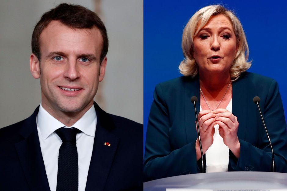 Sondage Intentions De Vote Presidentielle Macron Et Le Pen