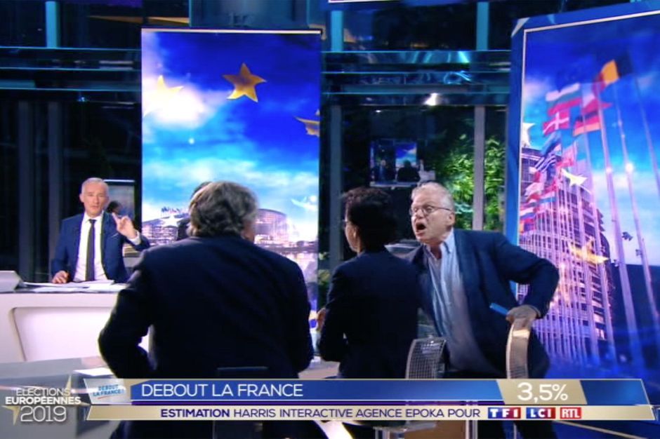 Volées d'insultes en direct entre Collard et CohnBendit