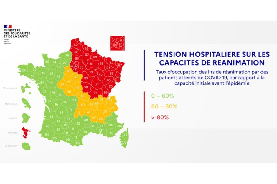 135 Deces En France Plus De Departements En Vert Le Point Sur Le Coronavirus