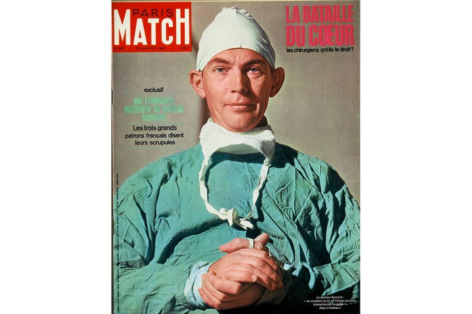 Première greffe de coeur quand le Dr Barnard se confiait à Paris Match — free download