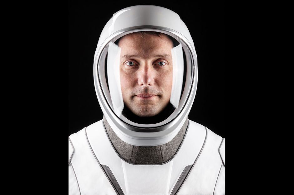 Thomas Pesquet enfile son nouveau scaphandre SpaceX