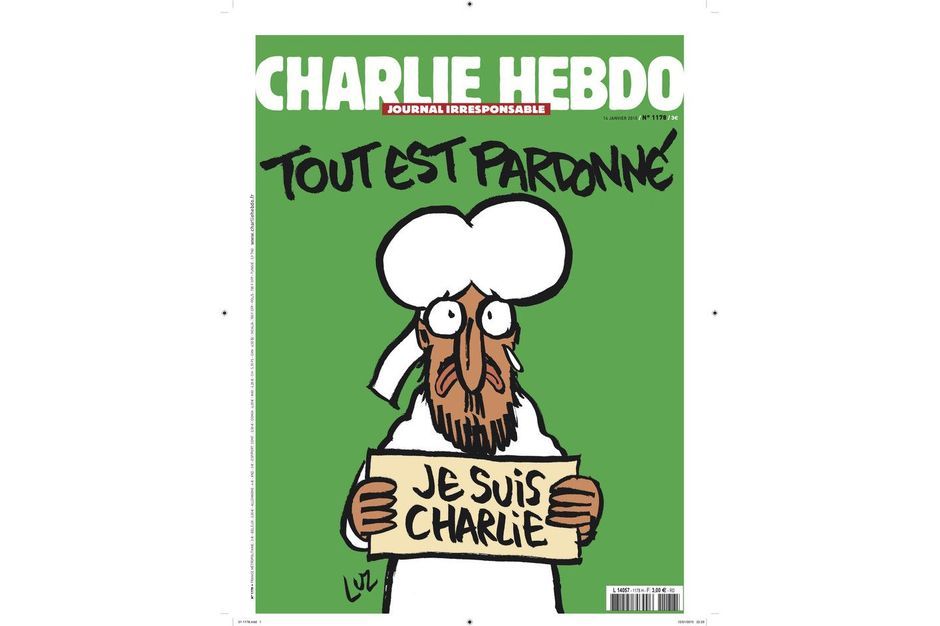 Un numéro tiré à 3 millions d'exemplaires - Une de Charlie Hebdo