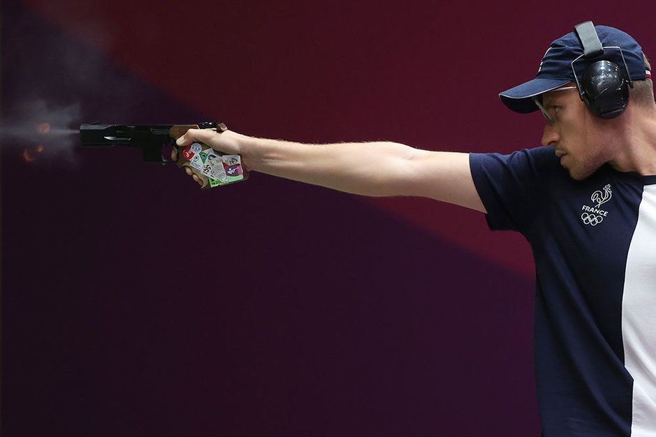 Pistolet : Jean Quiquampoix offre à la France sa 6e ...