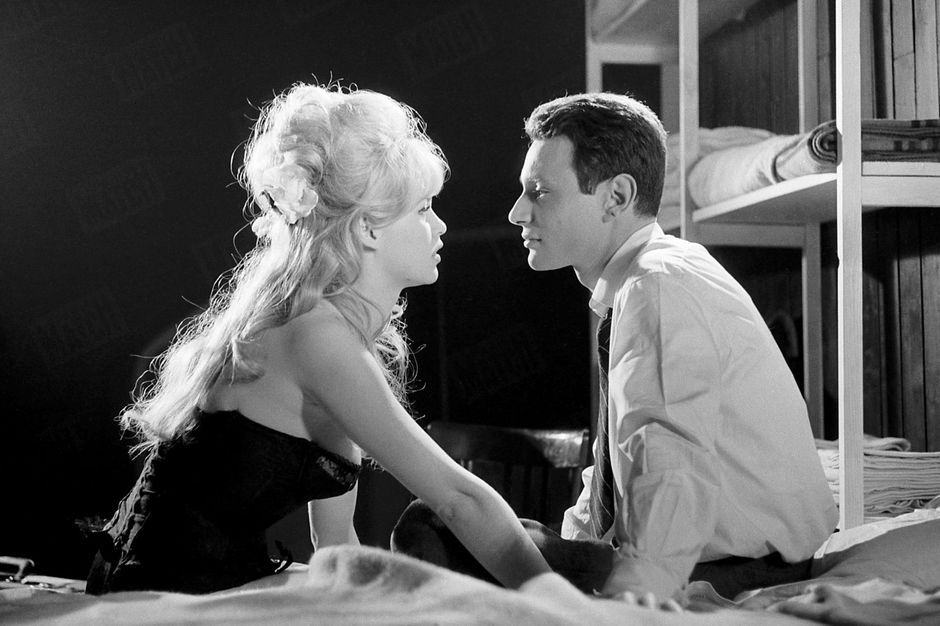 En 1961, Michel Subor et Brigitte Bardot dans un tête-à-tête torride