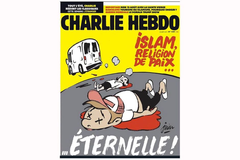 La dernière Une de Charlie Hebdo passe mal