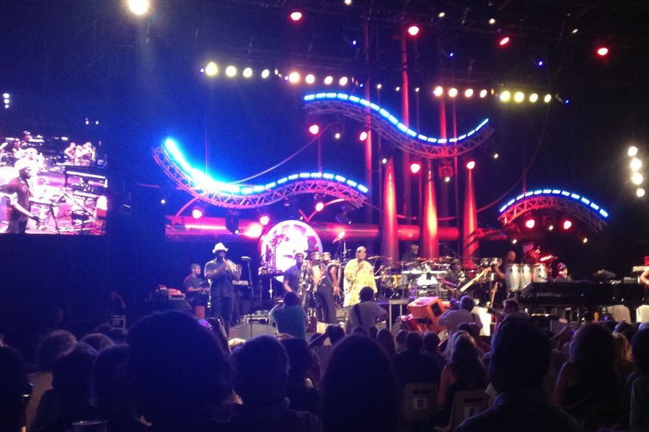 Hier soir à Juan-les-Pins… Stevie Wonder