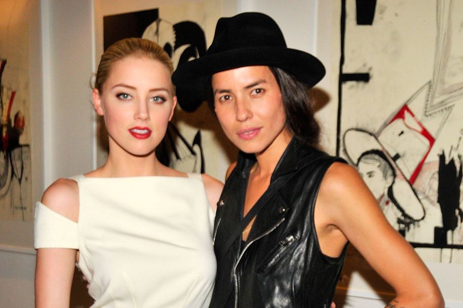 Amber Heard son adorable message à son expetite amie