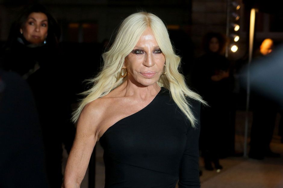 robe versace donatella