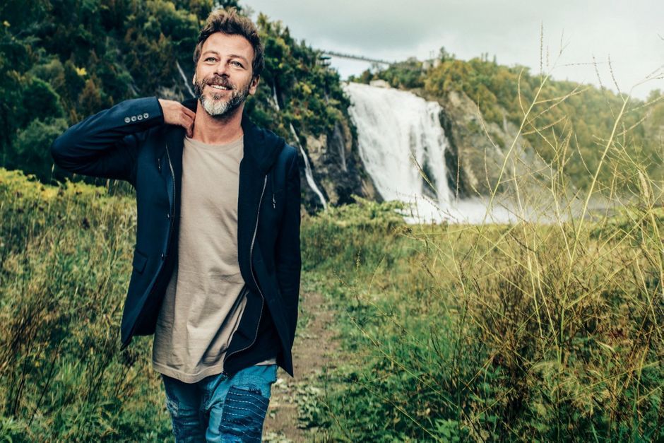 Avec Christophe Maé en tournée au Québec une classe folk