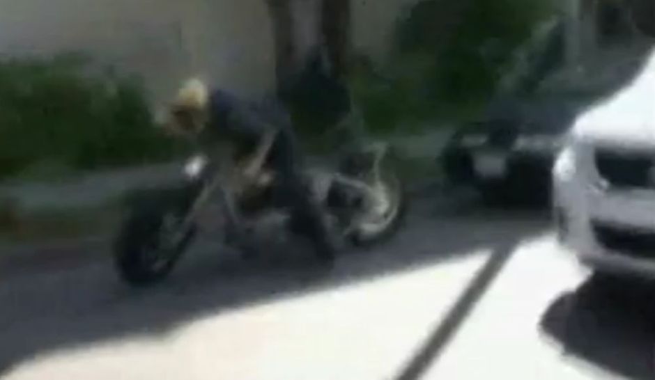 L'accident de Brad Pitt en vidéo