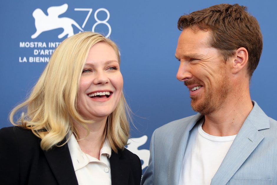 The Power Of The Dog Sortie France Kirsten Dunst et Benedict Cumberbatch, duo éclatant à Venise pour "The