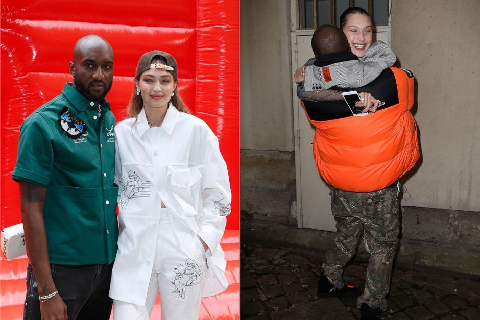 Hadid sisters pay tribute to Virgil Abloh - Celebrity Gossip News