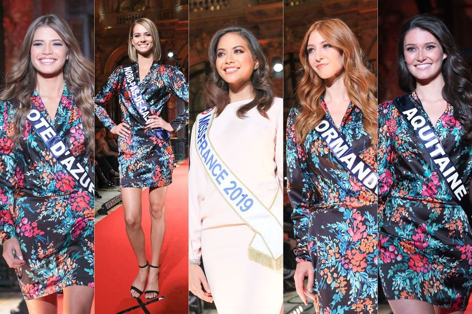 Miss France 2020 : les 30 candidates régionales défilent pour la ...