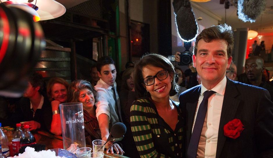 Audrey Pulvar et Arnaud Montebourg. La rupture