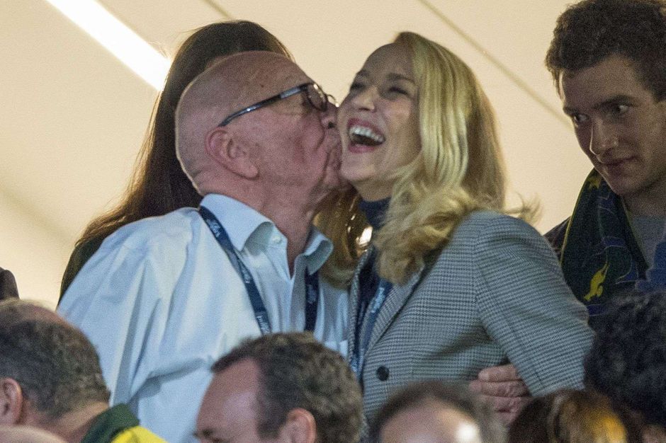 L'amour n'a pas d'âge - Rupert Murdoch et Jerry Hall officialisent leur