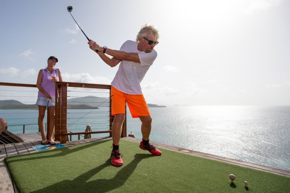 La Necker's Golf Cup - Richard Branson: Son tournoi de ...