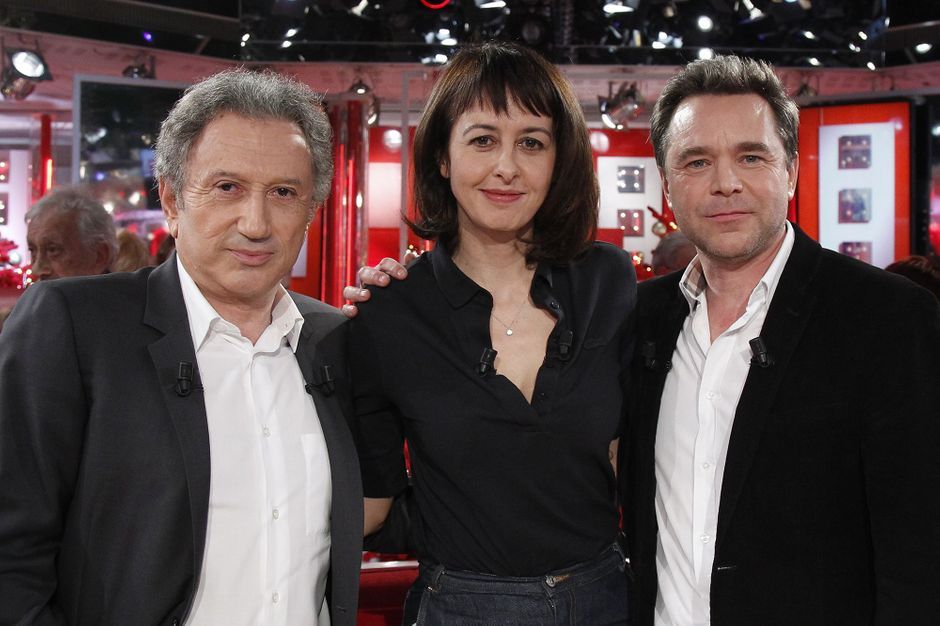 Dans "Vivement Dimanche" - Valérie Bonneton et Guillaume de Tonquédec