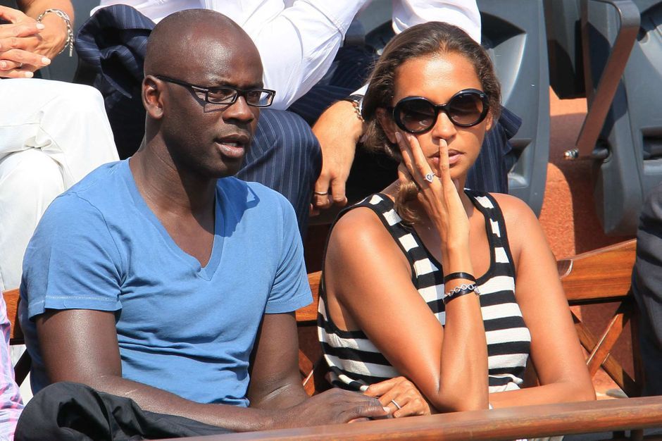 wallpapers Karine Le Marchand Lilian Thuram karine le marchand et lilian thuram