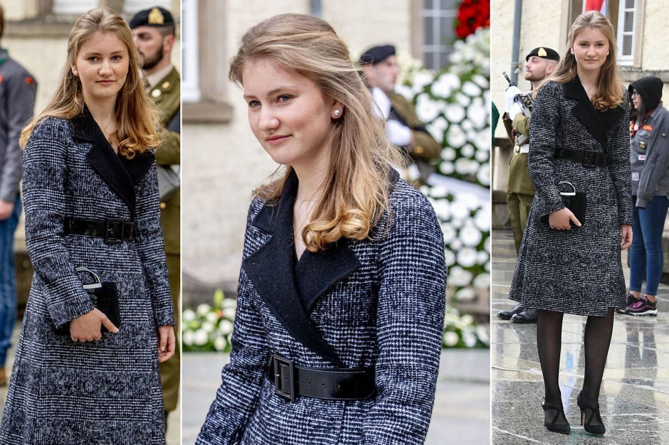 La Princesse Elisabeth De Belgique Ravissante Et Tres Stylee A Luxembourg