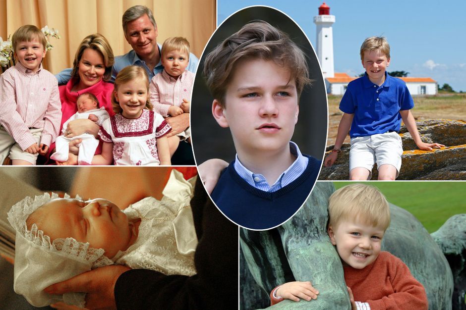 Princesse Amalia Et Gabriel De Belgique Le prince Gabriel de Belgique a 15 ans, retour sur sa vie en 25 photos