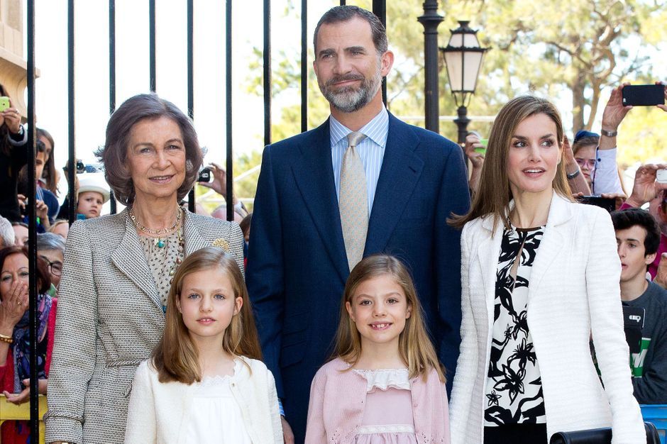 Famille royale d’Espagne en photos - Letizia et ses ravissantes petites