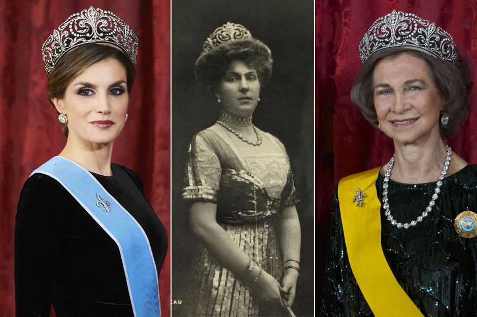 Royal Style Quand les reines d’Espagne portent le diadème "fleur de lys"
