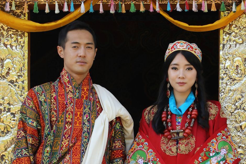 Bhoutan Les Photos Du Mariage De La Demi SÅur Du Roi Et Du Frere De La Reine Flipboard