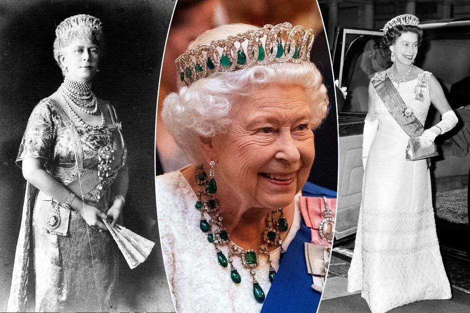 La reine Elizabeth II a hérité la somptueuse Vladimir ...