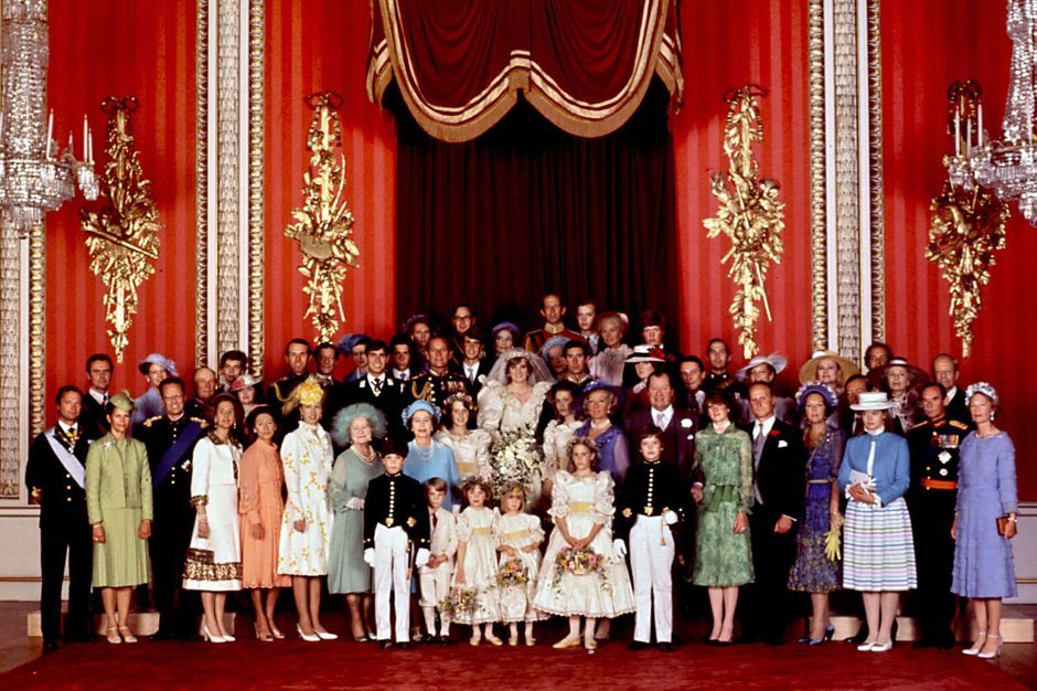 Mariage de Charles et Diana: rois et reines d’Europe, qui était là