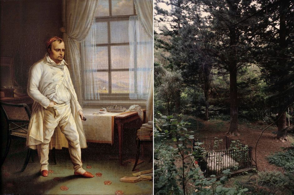 NapolÃ©on Ier, un premier tombeau sur lâ€™Ã®le de Sainte-HÃ©lÃ¨ne