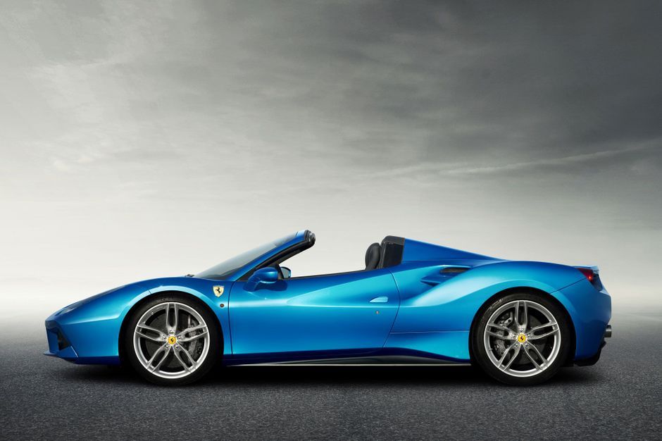 Nouveau modèle - Ferrari 488 Spider : le turbo sans le haut