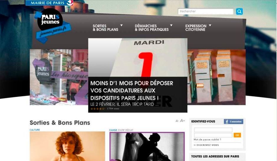 Un Site De Recommandations Dédié Aux Spectacles Un site dédié aux jeunes parisiens