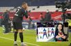 «Camille, c’est pour toi! » : le 15 janvier, lors du match PSG-Brest, Kylian Mbappé dédie son but à Camille (en médaillon), dont il avait déjà pris la défense cinq jours auparavant.