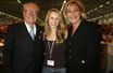 Ici en 2006, Jean-Marie Le Pen avec sa petite-fille Marion et sa fille Marine.