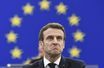 Emmanuel Macron mercredi 20 janvier devant le Parlement européen.