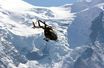 Un hélicoptère de la gendarmerie dans le massif du Mont-Blanc (image d'illustration).