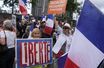 Manifestation contre le passe sanitaire le 31 juillet, à Paris.