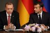 Recep Tayyip Erdogan et Emmanuel Macron en octobre 2018 à Istanbul.