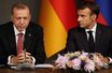 Recep Tayyip Erdogan et Emmanuel Macron en octobre 2018 à Istanbul.