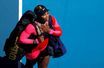 Serena Williams a salué, la main sur le coeur, le public de l'Open d'Australie.