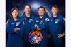 Les membres de l'équipage "Crew-2": Megan McArthur, Thomas Pesquet, Akihiko Hoshide et Shane Kimbrough.